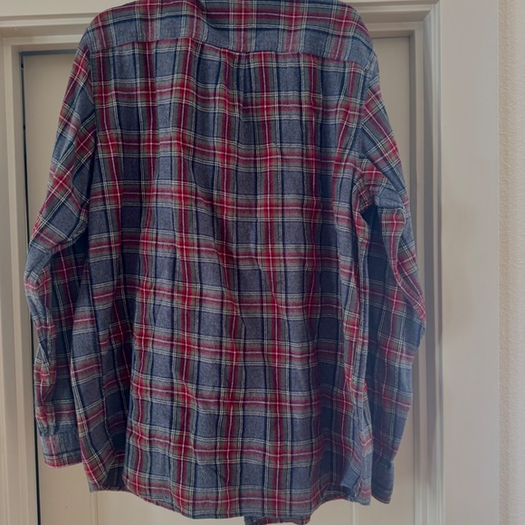 Men's L.L. Bean button up flannels (2 total)  Size Large/Tall, Traditional fit - Picture 3 of 7